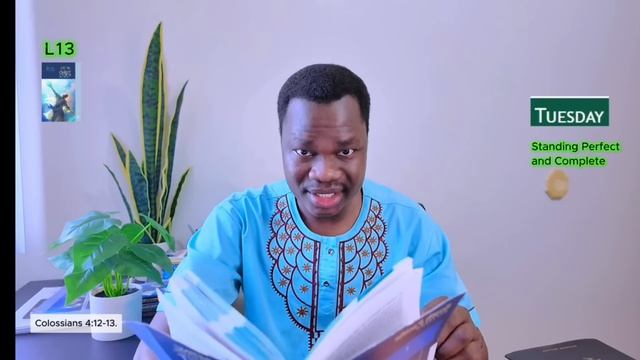 Субботняя школа. Урок 13. 