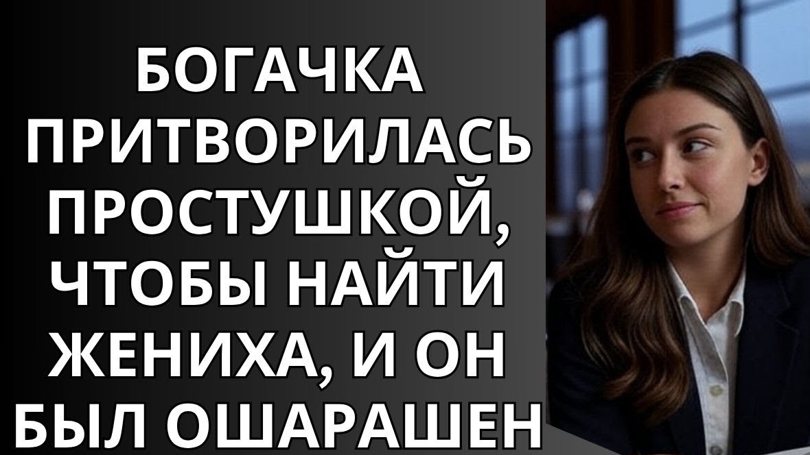 Богачка притворилась простушкой, чтобы найти жениха, и он был ошарашен