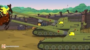 Зона уничтожения ! Монстр ищет спасение - Мультики про танки