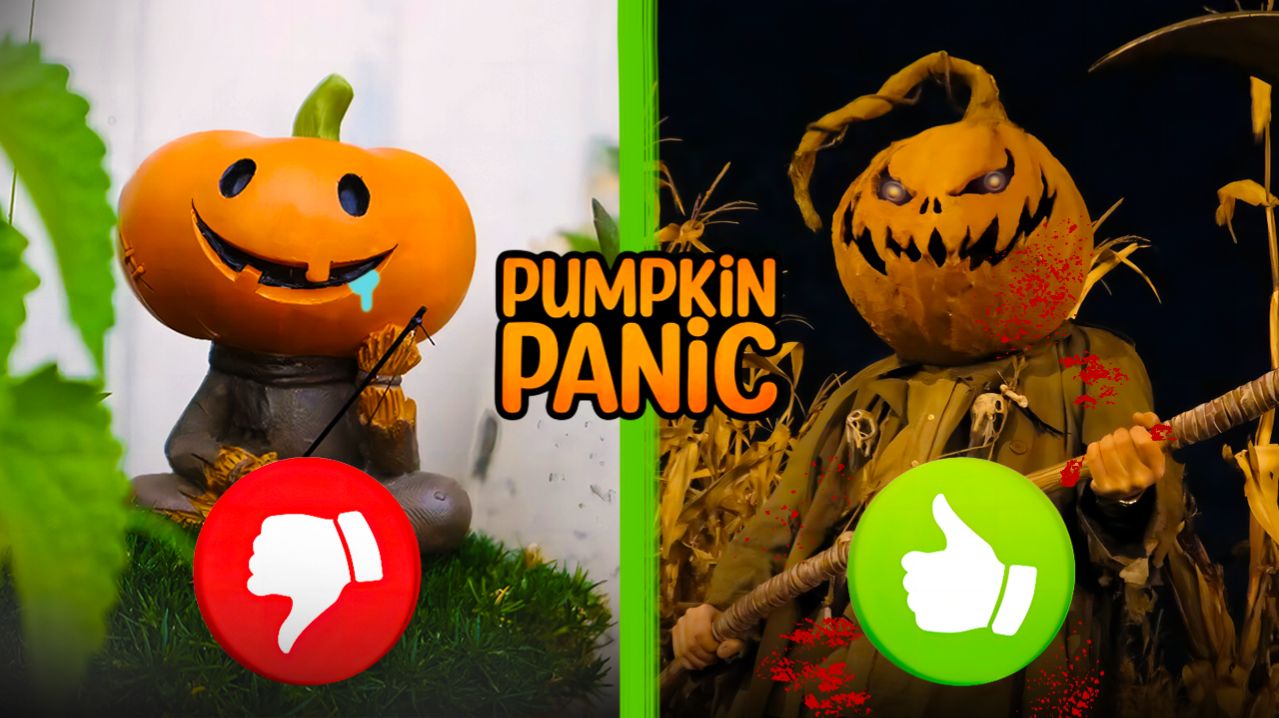 ПУГАЛО, которое СУМЕЕТ НАПУГАТЬ│PUMPKIN PANIC│⟨№4⟩