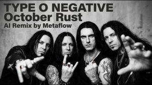 TYPE O NEGATIVE - October Rust - Gothic Rock Darkwave _ AI Music Video Midnight Doom Vibes