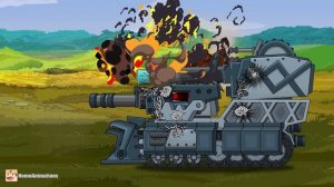 ВТОРАЯ ФАЗА БОССА! МОРОК vs СМК! - Мультики про танки