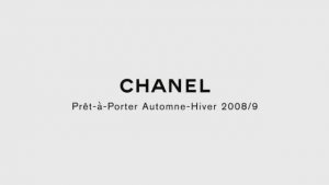 Показ женской коллекции Chanel осень-зима 2008-2009