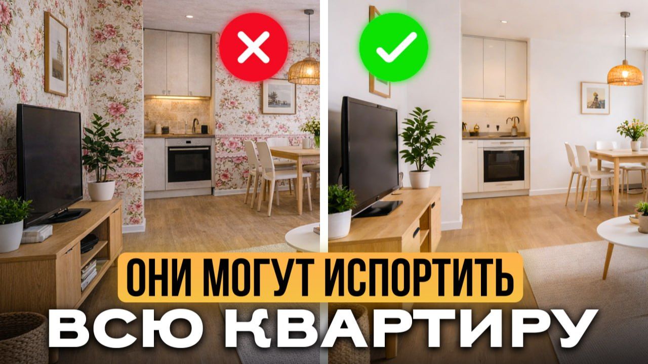 ГЛАВНЫЕ ошибки при выборе обоев / Все, что нужно знать об обоях