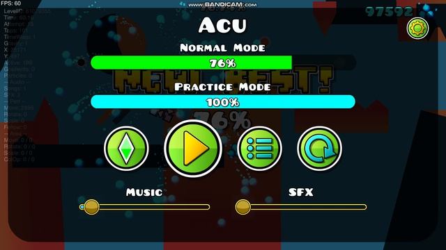 Acu 76% (New Hardest)