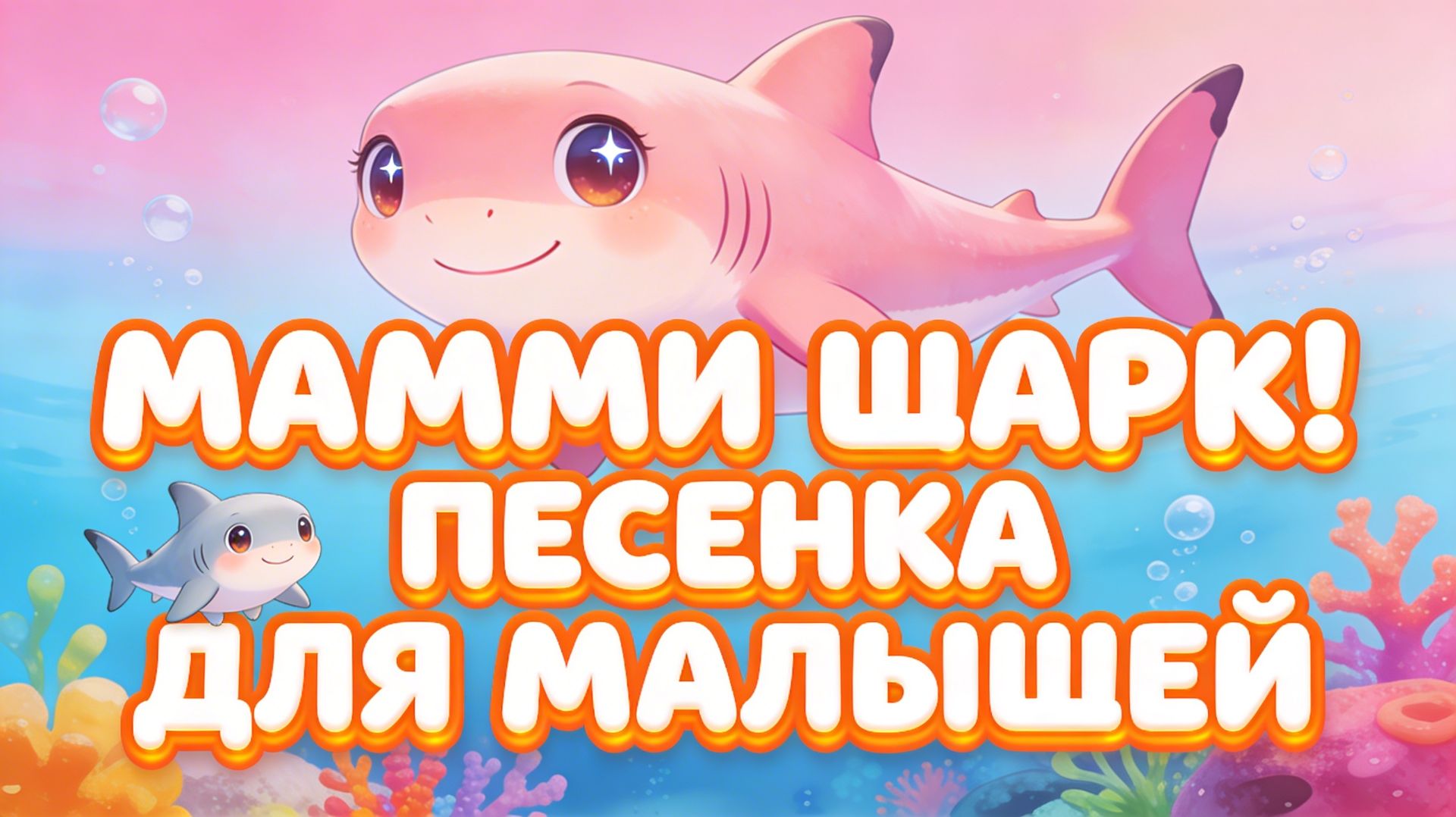 Мамми Шарк! Песенка для малышей 🦈❤️