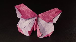 Оригами бабочка из бумаги - обучение | Как сделать из бумаги бабочку оригами