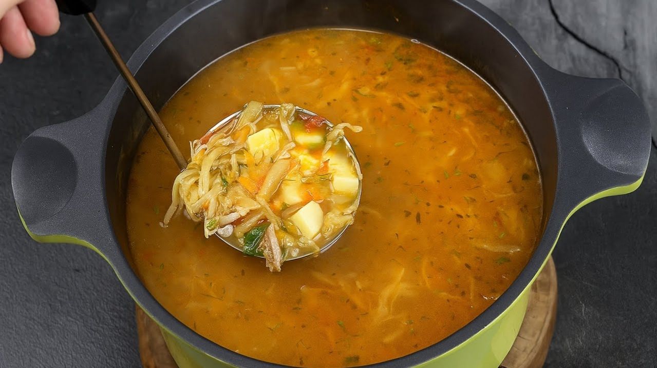 ВСЕ готовят этот  суп из свежей КАПУСТЫ!  Не пропусти рецепт!