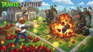 Зомби против растений! Plants vs Zombies ПвЗ PvZ Растения против Зомби