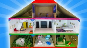 Гигантский Картонный Дом для Хомяка 🐹🤩👍