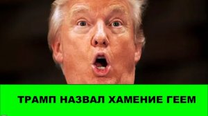 Трамп назвал Аятоллу Хаменеи геем и дал Ирану еще 10 дней. Про жобровольцев