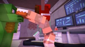 ПОЦЕЛОВАЛ ПОДРУГУ ДРУГА? АНИМАЦИЯ МАЙНКРАФТ