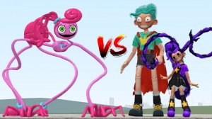 НОВАЯ МАМОЧКА ДЛИННОНОЖКА ПРОТИВ ЛИЛИ ЛАВБРЕЙДС И РОРИ РЕДКЕЙП POPPY PLAYTIME ГЛАВА 6 в Garry's Mod