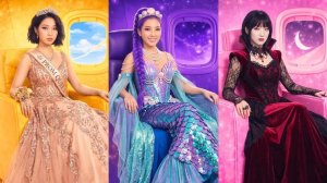 Охотники на демонов K-pop! Безумная эволюция!? 😳 Руми русалка vs Зои вампир баттл мощный