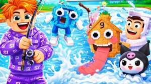 💥 Я ПОЙМАЛ ЛЕГЕНДАРНОГО БРЕЙНРОТА ИЗ ОКЕАНА… ШАНС 0.000001% 🤯 РОБЛОКС - БРЕЙНРОТ - ЛАКИБЛОКИ