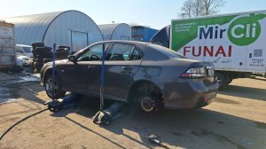 #213 SAAB 9-3: закрыл зимний сезон. Спонтанная замена зимних шин на летние