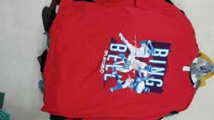 42439 Футболки мужские длинный рукав, 7пак, DB0, секонд (cream/extra) оптом