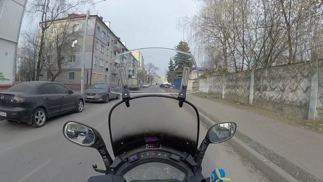 Накатался ..Еду к дому. Скутер ХОРС56