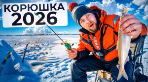Рыбалка на корюшку 2026. Финский залив. Огурцы на крючке. Зимняя рыбалка