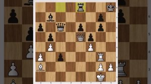 Большинство шахматистов сделали бы очевидный ход и проиграли_ однако есть гениальный выигрыш