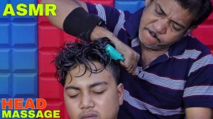 Massive Oil ASMR Head Massage For Deep Relaxation ｜ Intense Hair & Neck Cracking ｜ Stress Relief