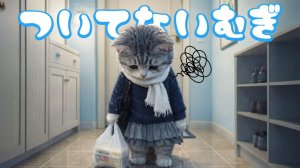 【Офисный котик Муги】Не везёт, ня... Репортаж из жизни Муги, которого преследовали неудачи 🐱