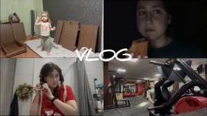 VLOG_Прическа из ничего_Тренировка_Ночной дожор