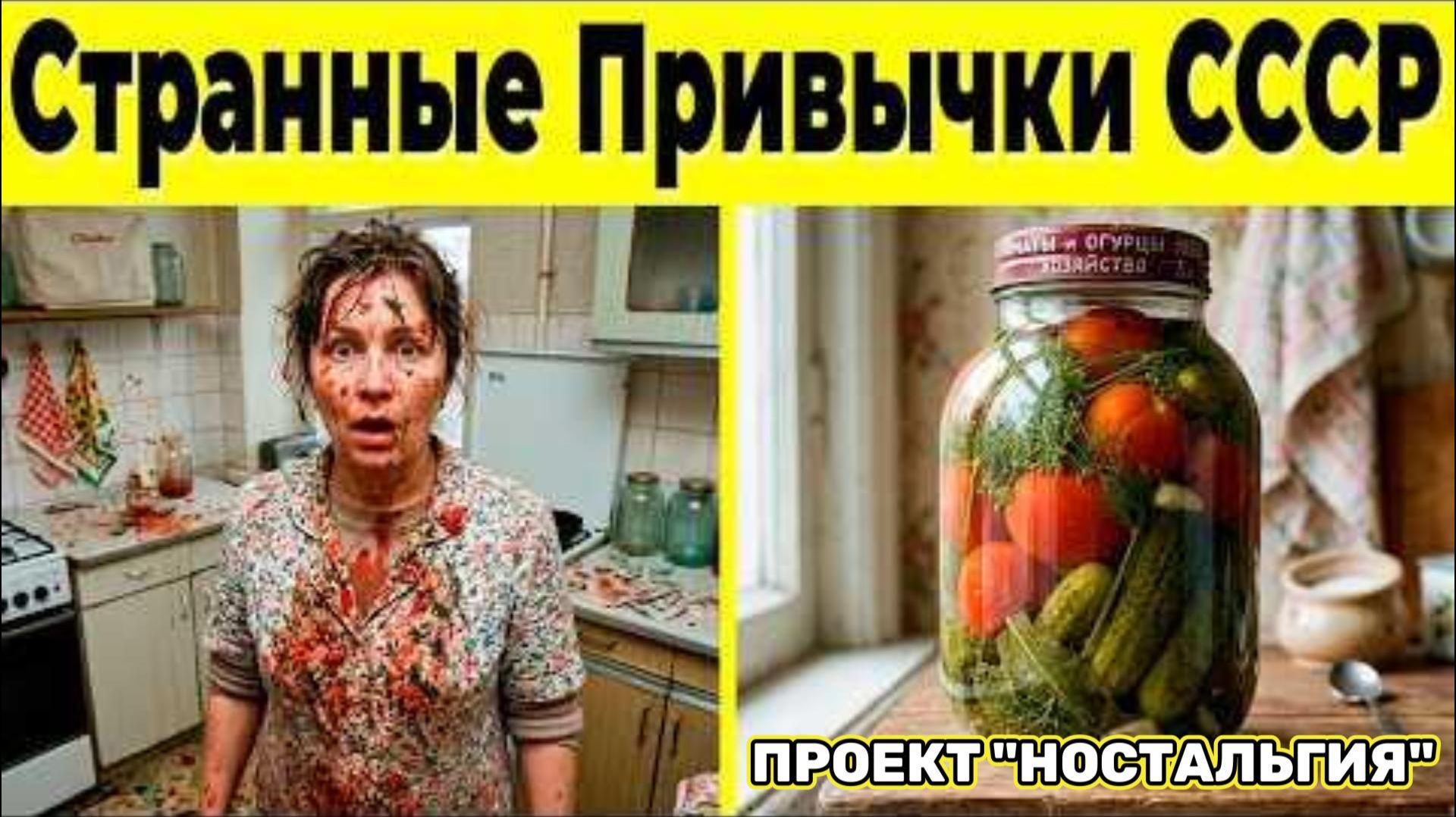Странные Привычки из СССР. 9 Вещей, Которые Мы Делали Каждый День!