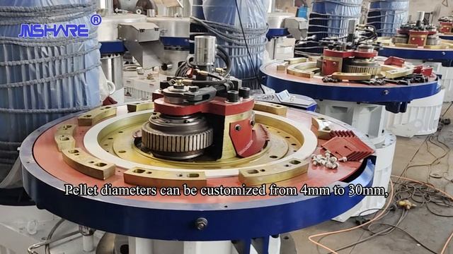 Комплексное решение для производства биомассы в виде гранул. Настраиваемый размер гранул.