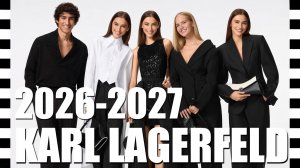 ✔️ KARL LAGERFELD коллекция осень-зима 2026-2027 | Модный лукбук на Неделе моды в Париже