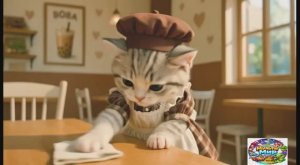 【Трудовой котик Муги】Вот это вид! Один день из жизни Муги на любовании кёё 🐱🍁