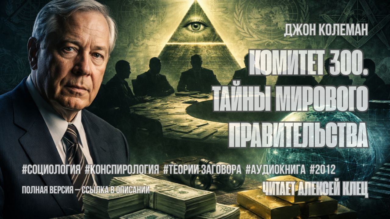 Аудиокнига. Джон Колеман — «Комитет 300. Тайны мирового правительства»