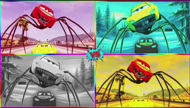 МАШИНКИ против ГИГАНТСКИХ ПАУКОВ! 🚗🕷️ КТО СПАСЕТСЯ ОТ МОНСТРОВ? ЭПИЧНЫЙ МУЛЬТИК-БАТТЛ