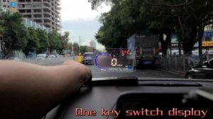 HUD STEMKID A8/ Проекция скорости на лобовое стекло / Дисплей OBDII