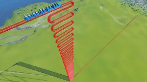 Американская горка «Змеиный спуск» в игре Planet Coaster. Детские мультики для малышей