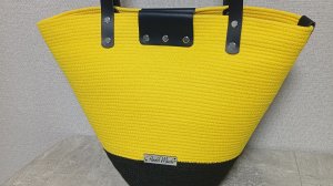 🧶МК по пошиву летней сумки из хлопкового шнура с сердечником