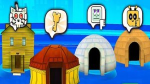 Все эмоции от боя с Боссами/Super Bear adventure в стиле поддельного Босса против настоящего Босса