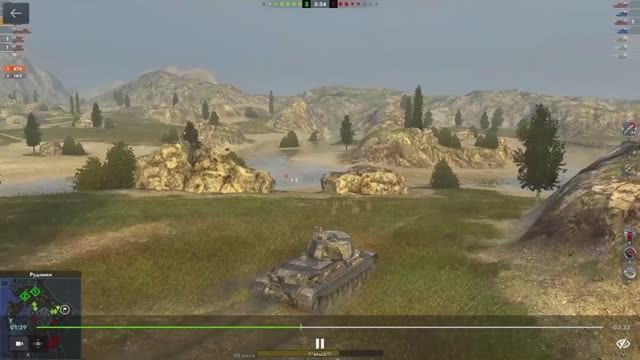 Игра в танки, бои на танке Т-43, средний советский танк СССР, смотреть танковые сражения, мой бой -6