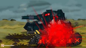 Ремонтная бригада для КВ-44-М2 и ДЕМОНИЧЕСКИЙ натиска братьев РАМа и МОНСа - Мультики про танки