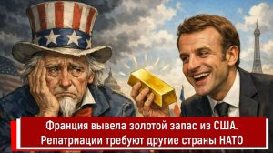 Франция вывела золотой запас из США. Репатриации требуют другие страны НАТО