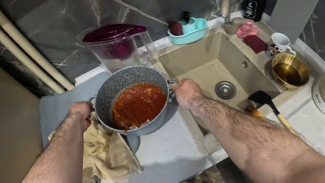 Казан кебаб в новом казане