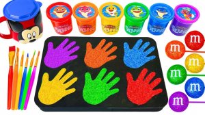 ИГРАЕМ В СЛАЙМЫ ЗАЛИВАЕМ ЦВЕТНЫЕ ЛАДОШКИ АСМР ВИДЕО ДЛЯ ДЕТЕЙ ДЕТСКИЙ КАНАЛ ИГРАЛКИ-ЗАЛИПАЛКИ