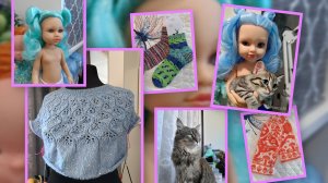 Вяжу джемпер с круглой кокеткой 🧶 Расскажу, что замыслила 😉