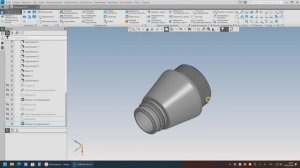 Компас 3Д. Резьба (левая, правая) на нужной поверхности