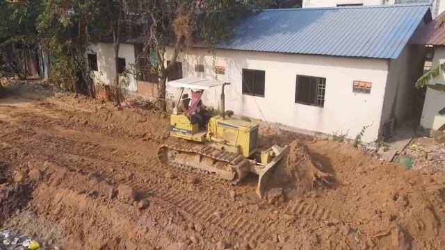 Ep02.Nice Action,Mighty incredible By Bulldozer Pushing Soil Clear Trash in water To Build New Road смотреть онлайн