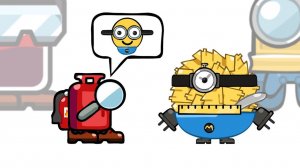 БЕЗУМНОЕ СРАЖЕНИЕ АМОГУСА С МИНЬОНАМИ ИЗ ГАДКИЙ Я ⚔️!!! AMONG US BATTLE НОВОЕ ВИДЕО! 😺😸😽🙀😻