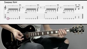 ONE Metallica на Гитаре. Уроки Электрогитары. Ноты и табы Электрогитары Tab Them All