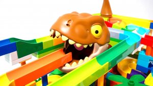 Мультики залипалки для детей. Развивающие детские игрушки. Конструктор Лего. Животные.  Динозавры