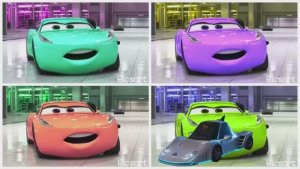 МОЛНИЯ МАКВИН И 4 МАГИЧЕСКИХ ЦВЕТА! 🌈🚗 КТО САМЫЙ БЫСТРЫЙ И ВЕСЕЛЫЙ? КРУТОЙ МУЛЬТИК ДЛЯ ДЕТЕЙ