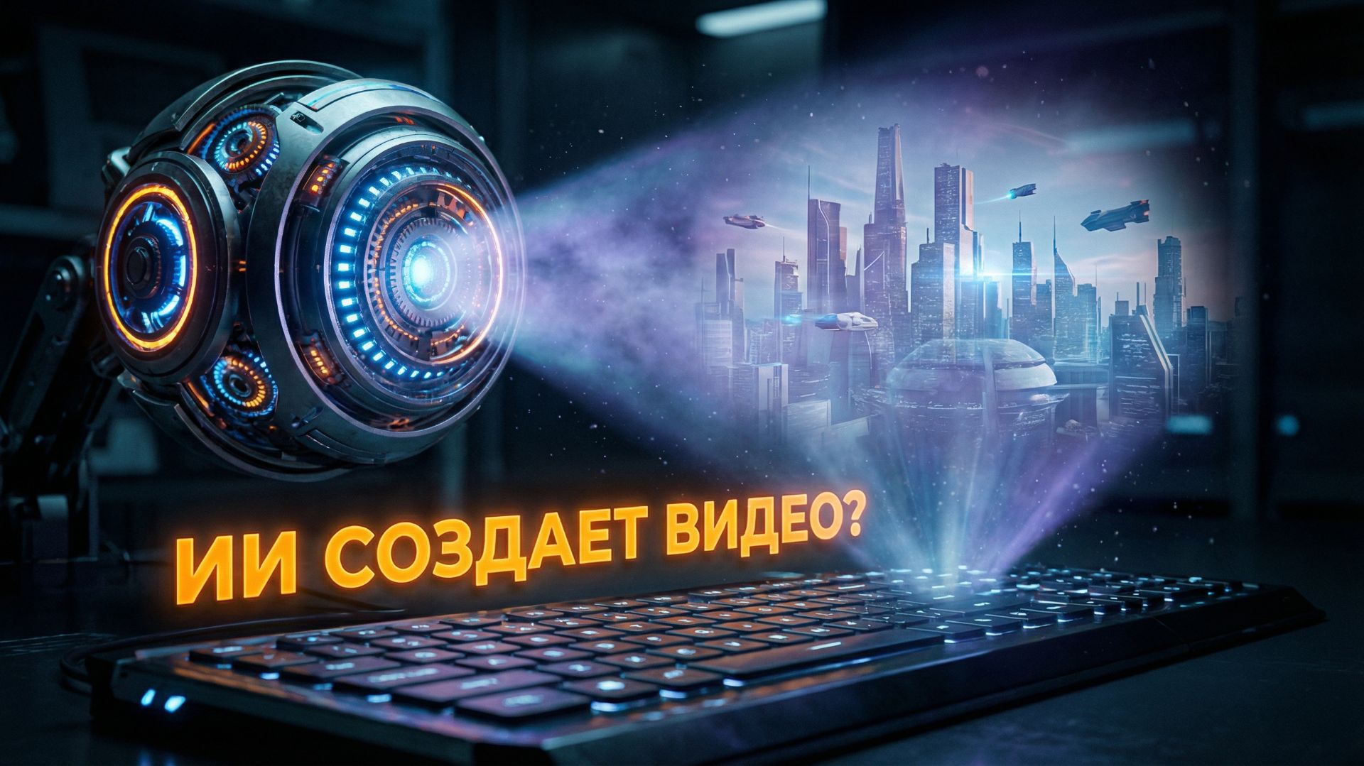 🎬 Почему компьютер может создавать видео из текста? Как работает ИИ